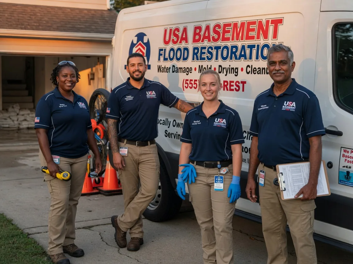 Basement Flood Cleanup company in Wann, OK